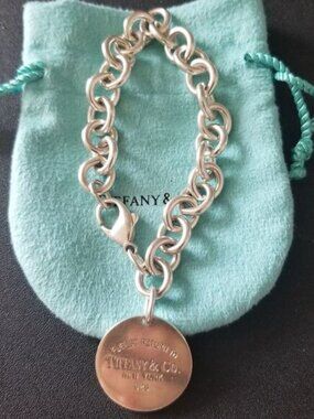 Tiffany & Co. Round Tag Bracelet